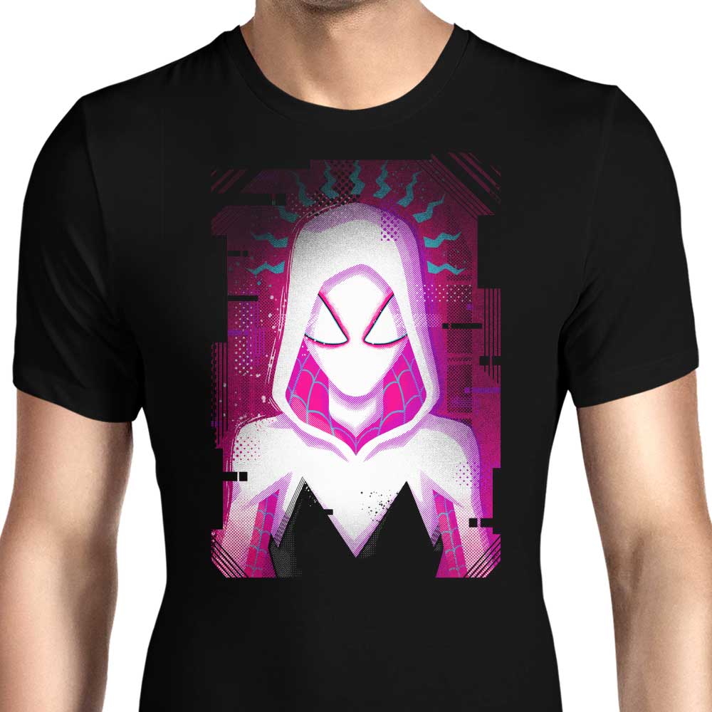 Glitched Gwen Men's Apparel - Adult & Kids T-Shirts, Sweatshirts & Hoodies apparel design preview 1