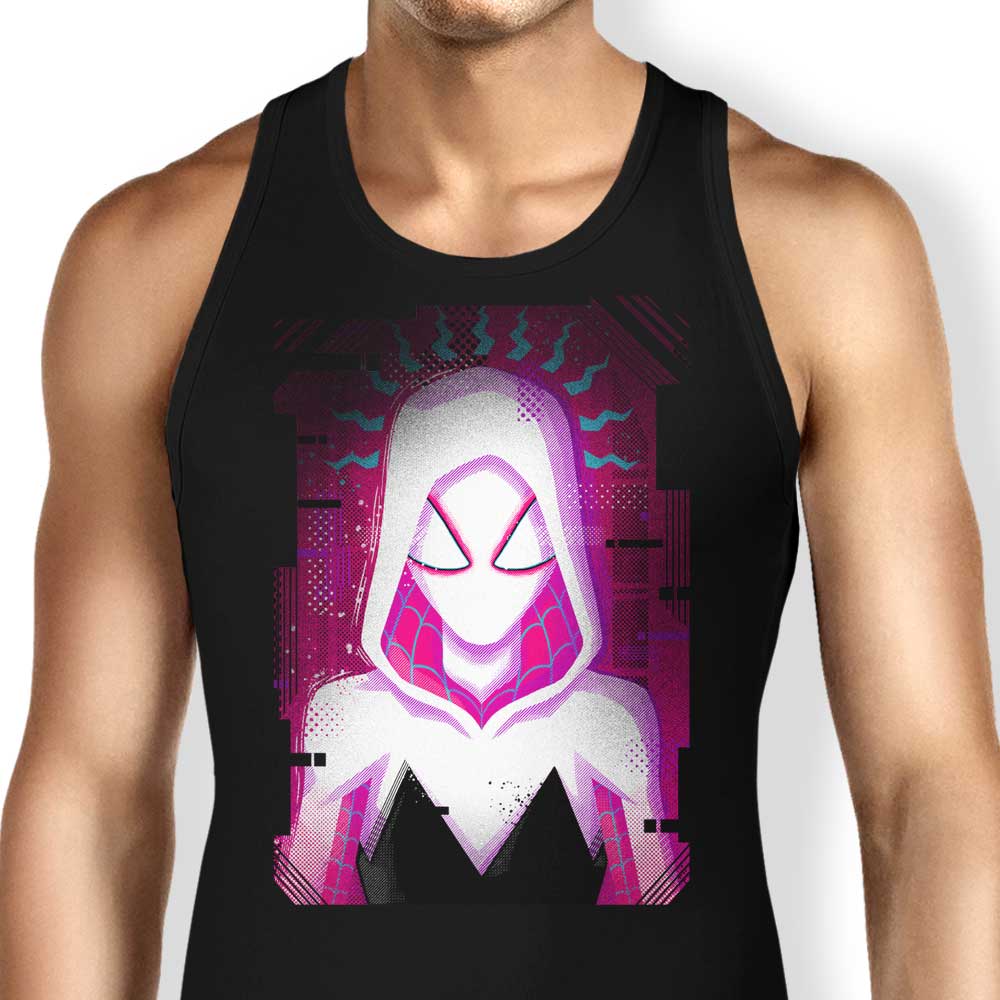 Glitched Gwen Tank Top - Adult & Kids T-Shirts, Sweatshirts & Hoodies apparel design preview 1