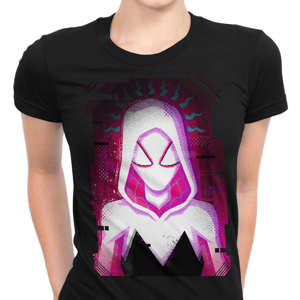 Glitched Gwen Women's Apparel - Adult & Kids T-Shirts, Sweatshirts & Hoodies apparel design preview 1