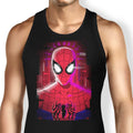Glitched Parker Tank Top - Adult & Kids T-Shirts, Sweatshirts & Hoodies apparel design preview 1