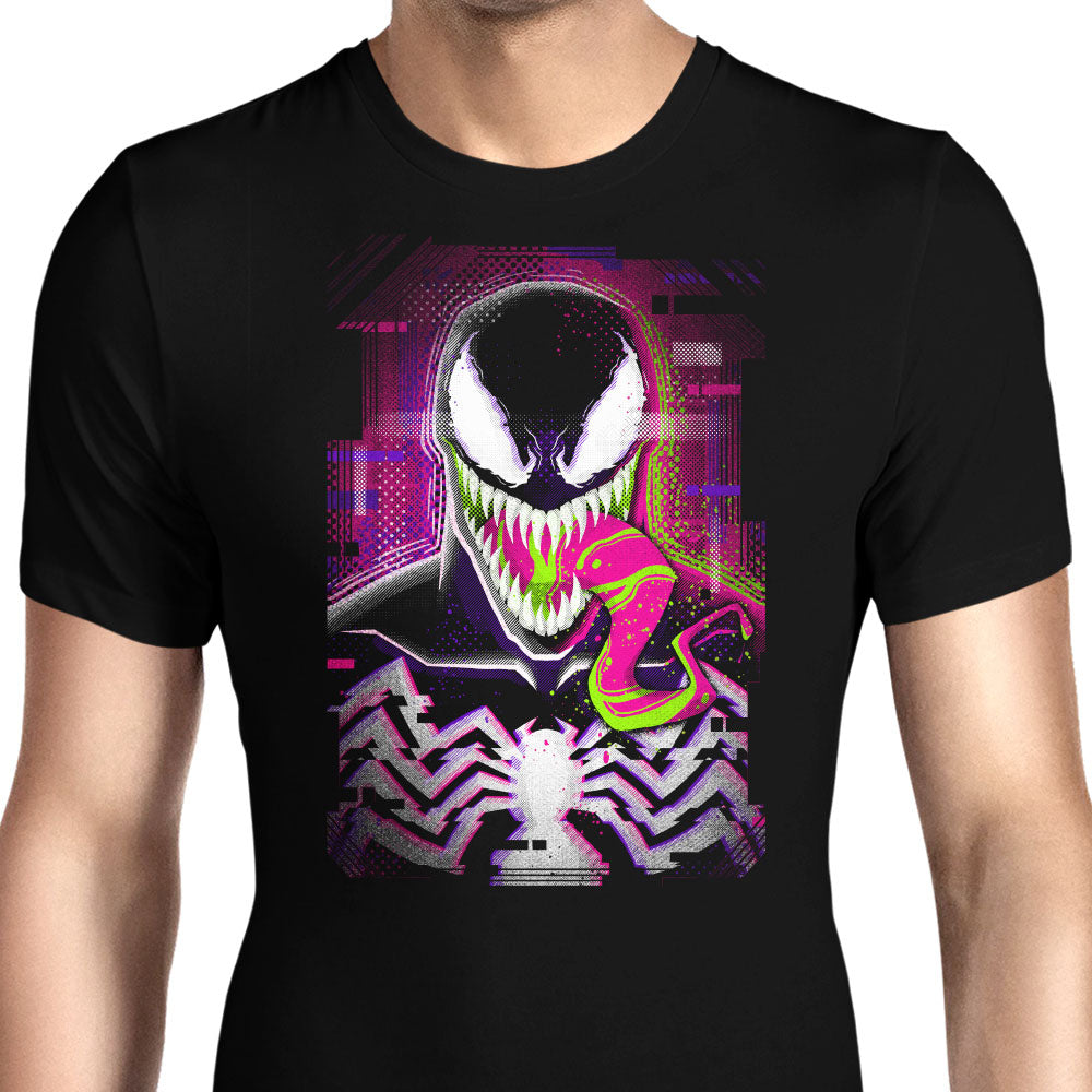 Glitched Symbiote Men's Apparel - Adult & Kids T-Shirts, Sweatshirts & Hoodies apparel design preview 1