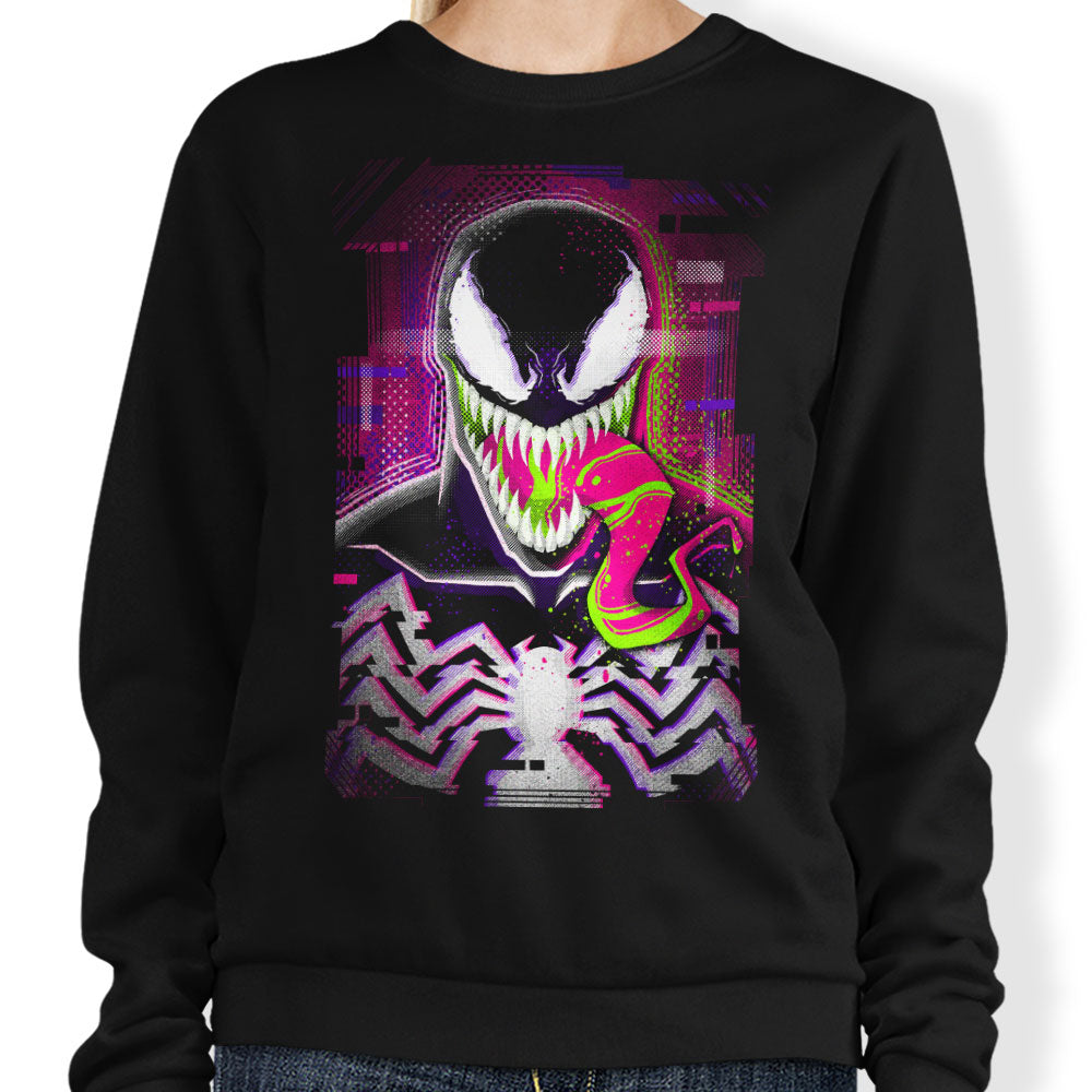 Glitched Symbiote - Adult & Kids T-Shirts, Sweatshirts & Hoodies apparel design preview 1