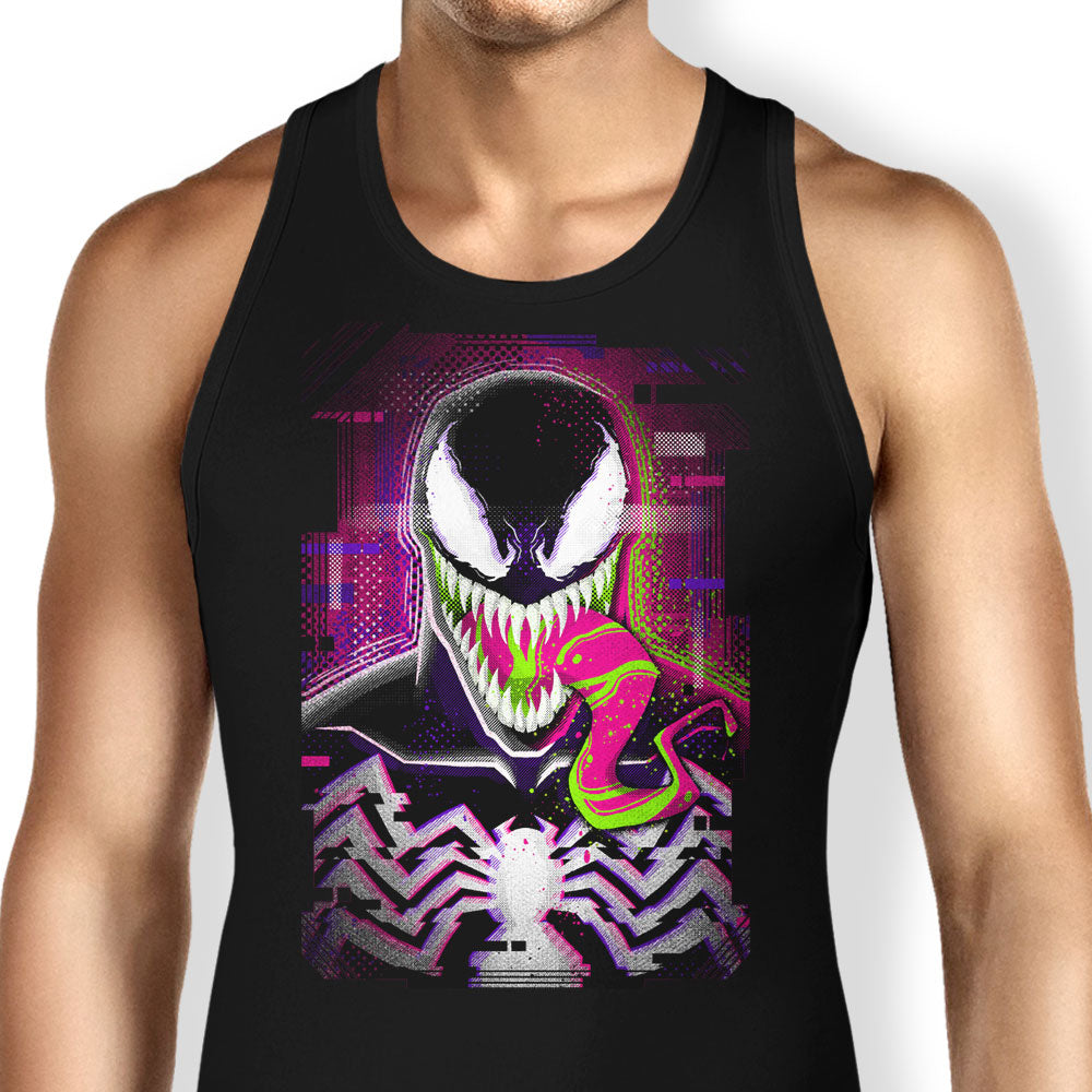Glitched Symbiote Tank Top - Adult & Kids T-Shirts, Sweatshirts & Hoodies apparel design preview 1