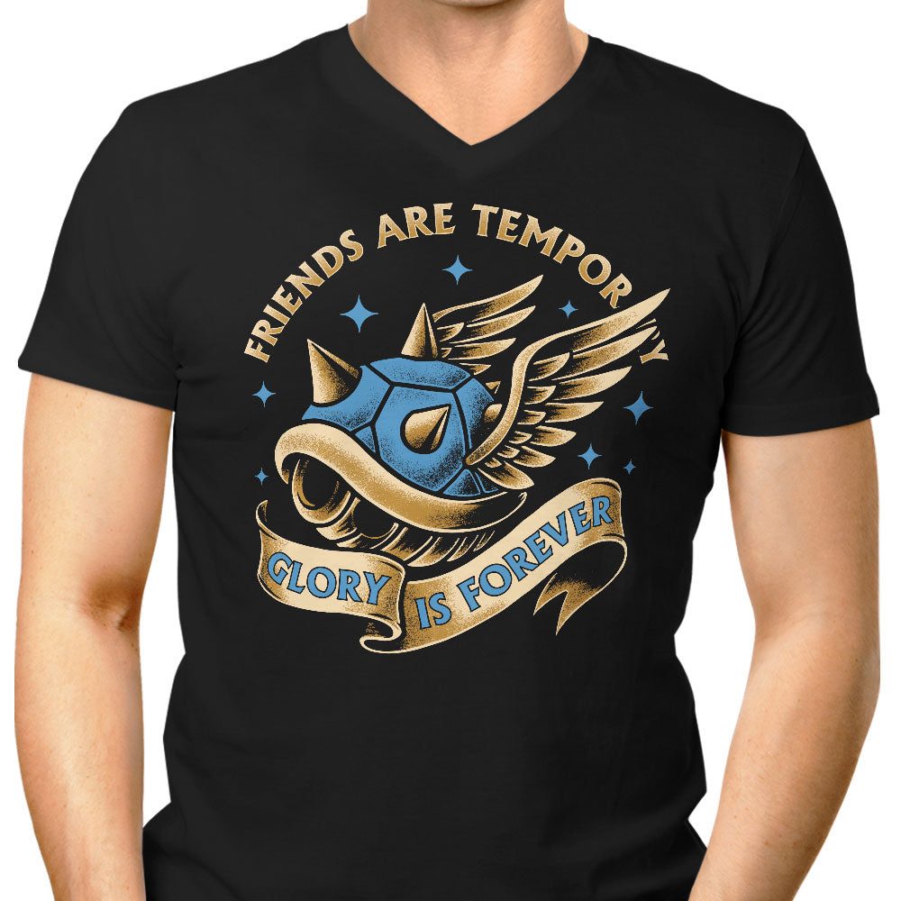 Glory is Forever Men's V-Neck - Adult & Kids T-Shirts, Sweatshirts & Hoodies apparel design preview 1