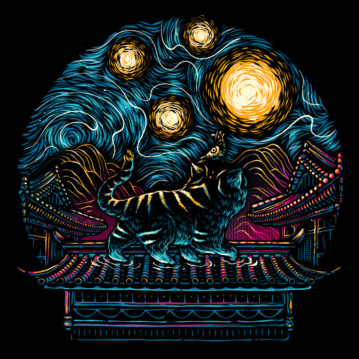 Glow of the Honmoon Men's Apparel - Adult & Kids T-Shirts, Sweatshirts & Hoodies apparel design preview 2