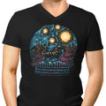 Glow of the Honmoon Men's V-Neck - Adult & Kids T-Shirts, Sweatshirts & Hoodies apparel design preview 1