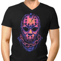 Glowing Camper Men's V-Neck - Adult & Kids T-Shirts, Sweatshirts & Hoodies apparel design preview 1