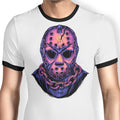 Glowing Camper Ringer - Adult & Kids T-Shirts, Sweatshirts & Hoodies apparel design preview 1