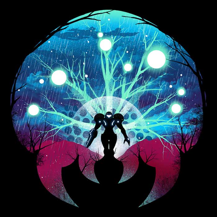 Glowing Dread - Adult & Kids T-Shirts, Sweatshirts & Hoodies apparel design preview 2