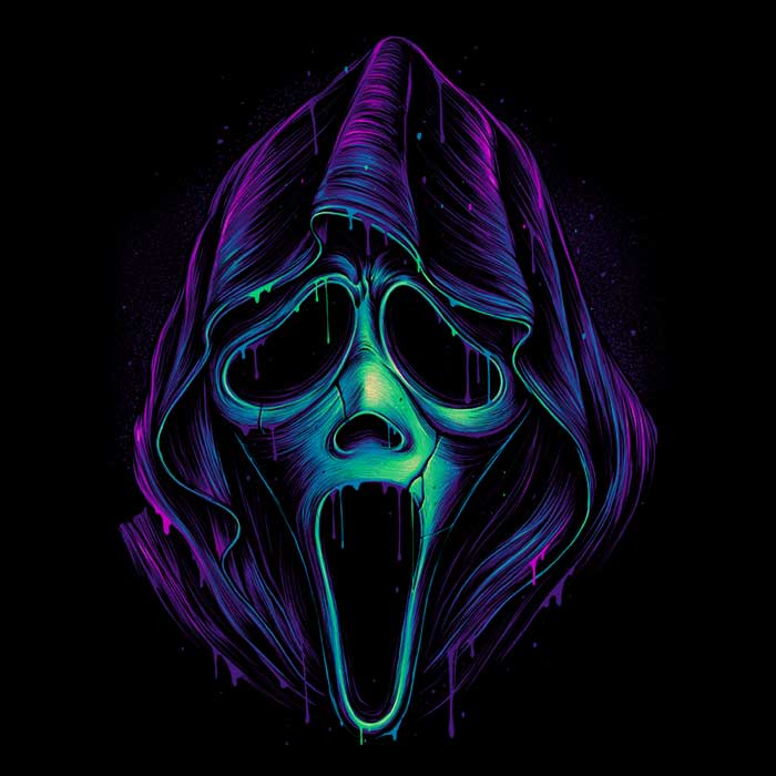Glowing Ghost Youth Apparel - Adult & Kids T-Shirts, Sweatshirts & Hoodies apparel design preview 2