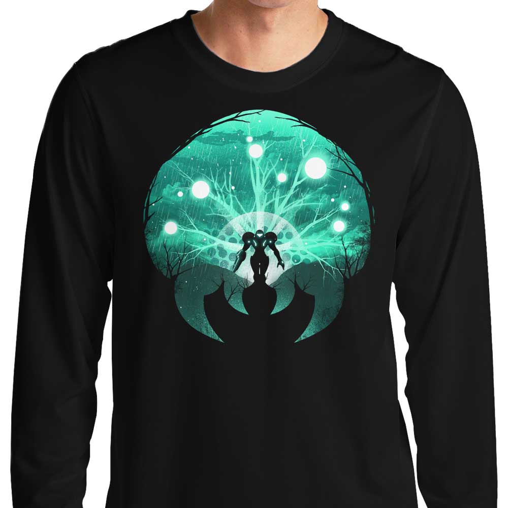Glowing Hunter - Adult & Kids T-Shirts, Sweatshirts & Hoodies apparel design preview 1