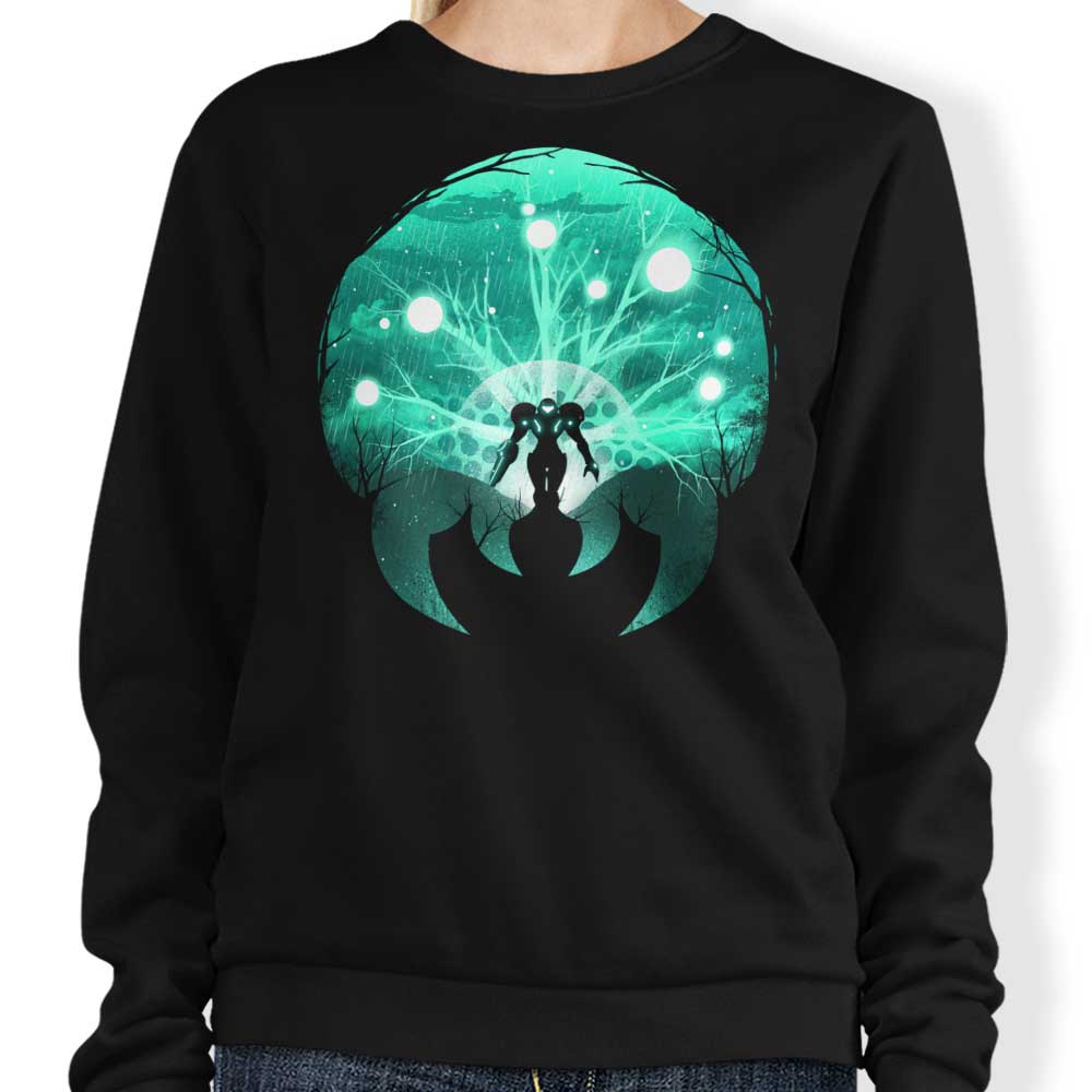 Glowing Hunter - Adult & Kids T-Shirts, Sweatshirts & Hoodies apparel design preview 1