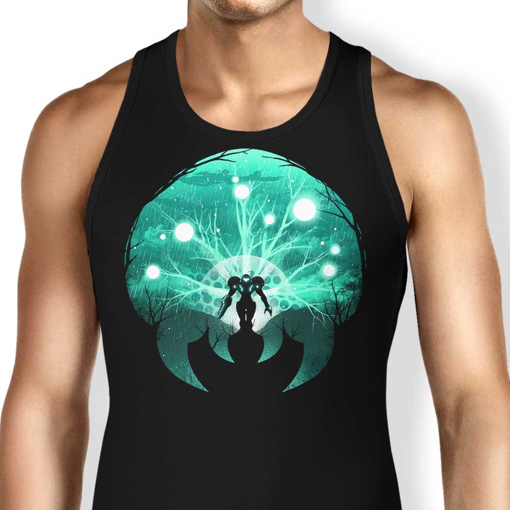 Glowing Hunter Tank Top - Adult & Kids T-Shirts, Sweatshirts & Hoodies apparel design preview 1