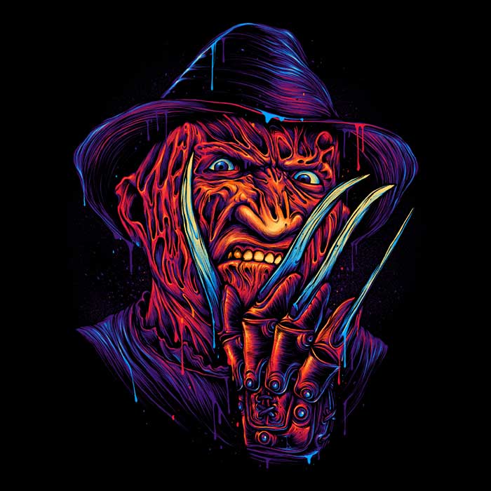 Glowing Nightmare Women's Apparel - Adult & Kids T-Shirts, Sweatshirts & Hoodies apparel design preview 2