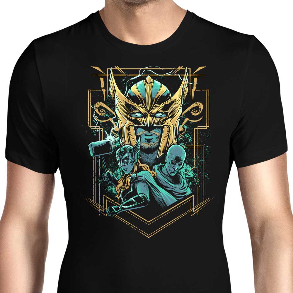 Glowing Thunder Men's Apparel - Adult & Kids T-Shirts, Sweatshirts & Hoodies apparel design preview 1