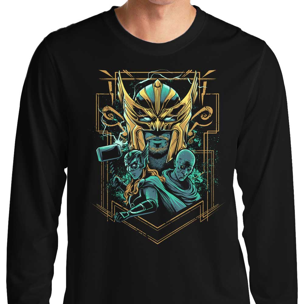 Glowing Thunder - Adult & Kids T-Shirts, Sweatshirts & Hoodies apparel design preview 1