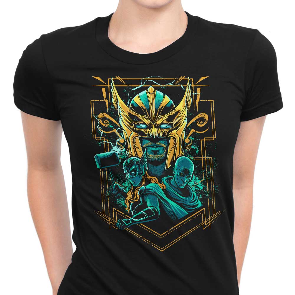Glowing Thunder Women's Apparel - Adult & Kids T-Shirts, Sweatshirts & Hoodies apparel design preview 1