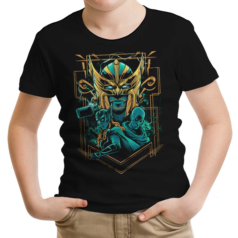 Glowing Thunder Youth Apparel - Adult & Kids T-Shirts, Sweatshirts & Hoodies apparel design preview 1