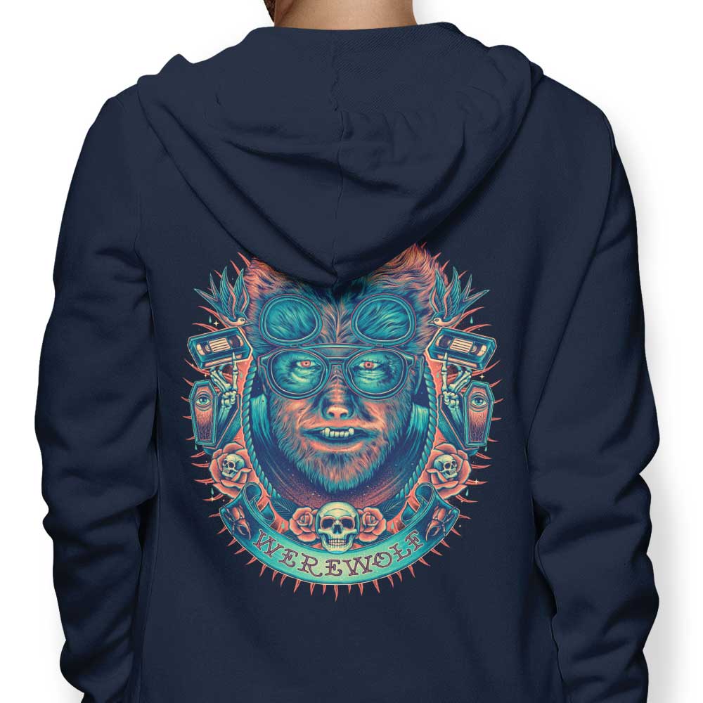 Glowing Werewolf - Adult & Kids T-Shirts, Sweatshirts & Hoodies apparel design preview 1