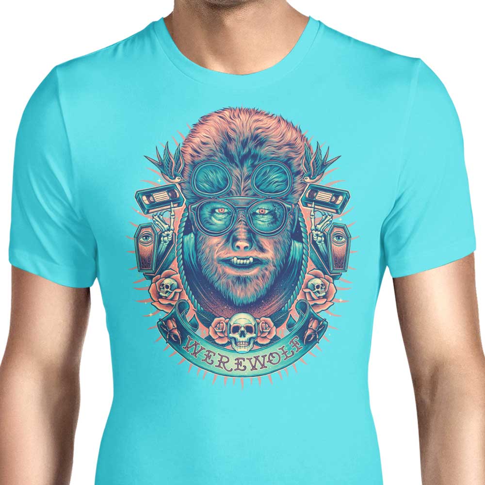 Glowing Werewolf Men's Apparel - Adult & Kids T-Shirts, Sweatshirts & Hoodies apparel design preview 1