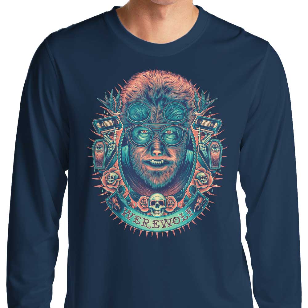 Glowing Werewolf - Adult & Kids T-Shirts, Sweatshirts & Hoodies apparel design preview 1