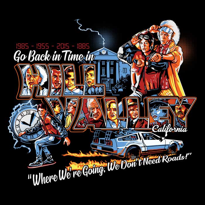 Go Back in Time Women's Apparel - Adult & Kids T-Shirts, Sweatshirts & Hoodies apparel design preview 2