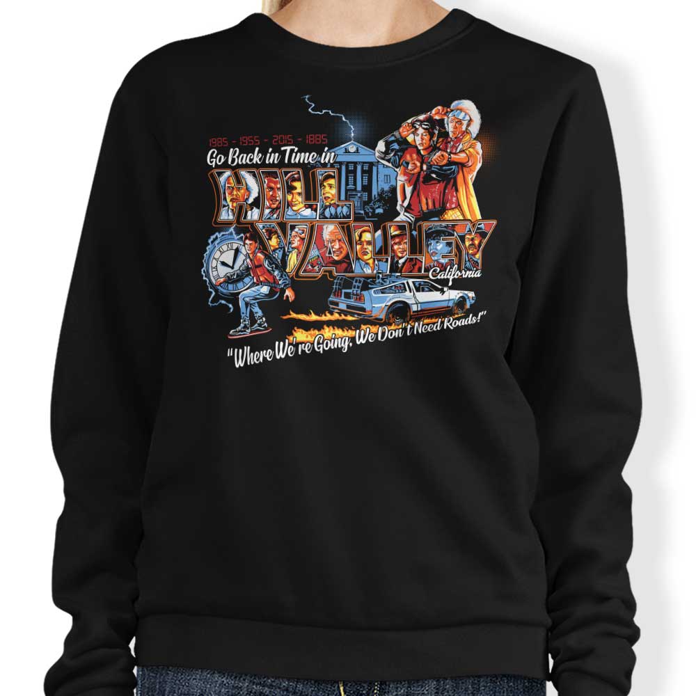Go Back in Time - Adult & Kids T-Shirts, Sweatshirts & Hoodies apparel design preview 1