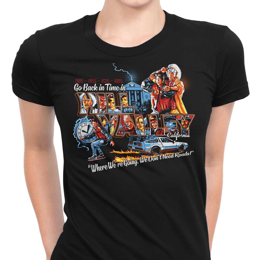 Go Back in Time Women's Apparel - Adult & Kids T-Shirts, Sweatshirts & Hoodies apparel design preview 1