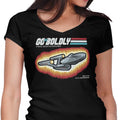Go Boldly Women's V-Neck - Adult & Kids T-Shirts, Sweatshirts & Hoodies apparel design preview 1