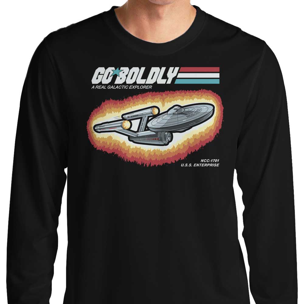 Go Boldly - Adult & Kids T-Shirts, Sweatshirts & Hoodies apparel design preview 1