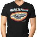 Go Boldly Men's V-Neck - Adult & Kids T-Shirts, Sweatshirts & Hoodies apparel design preview 1