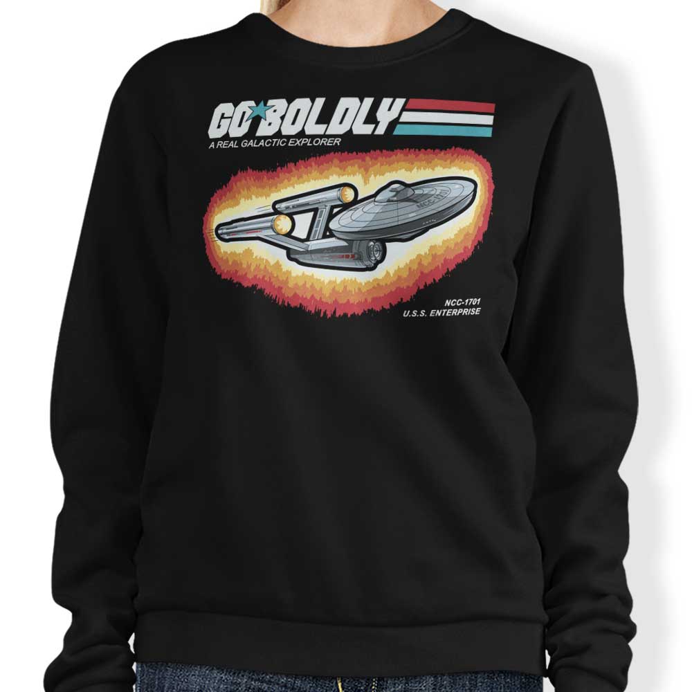 Go Boldly - Adult & Kids T-Shirts, Sweatshirts & Hoodies apparel design preview 1