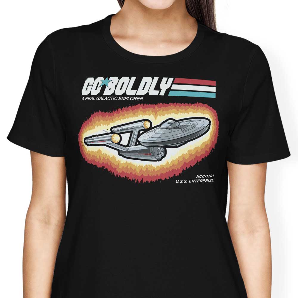 Go Boldly Women's Apparel - Adult & Kids T-Shirts, Sweatshirts & Hoodies apparel design preview 1