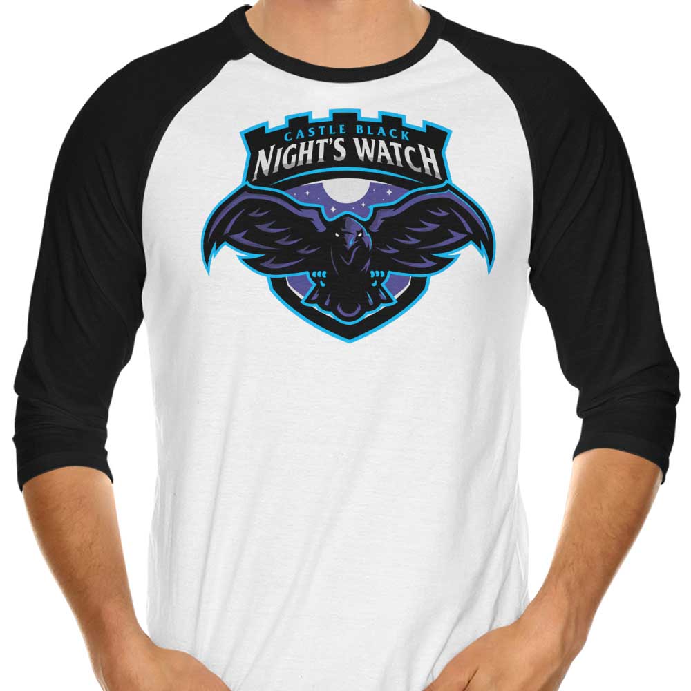 Go Crows 3/4 Sleeve Raglan - Adult & Kids T-Shirts, Sweatshirts & Hoodies apparel design preview 1