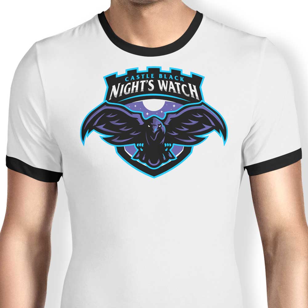 Go Crows Ringer - Adult & Kids T-Shirts, Sweatshirts & Hoodies apparel design preview 1