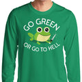 Go Green - Adult & Kids T-Shirts, Sweatshirts & Hoodies apparel design preview 1