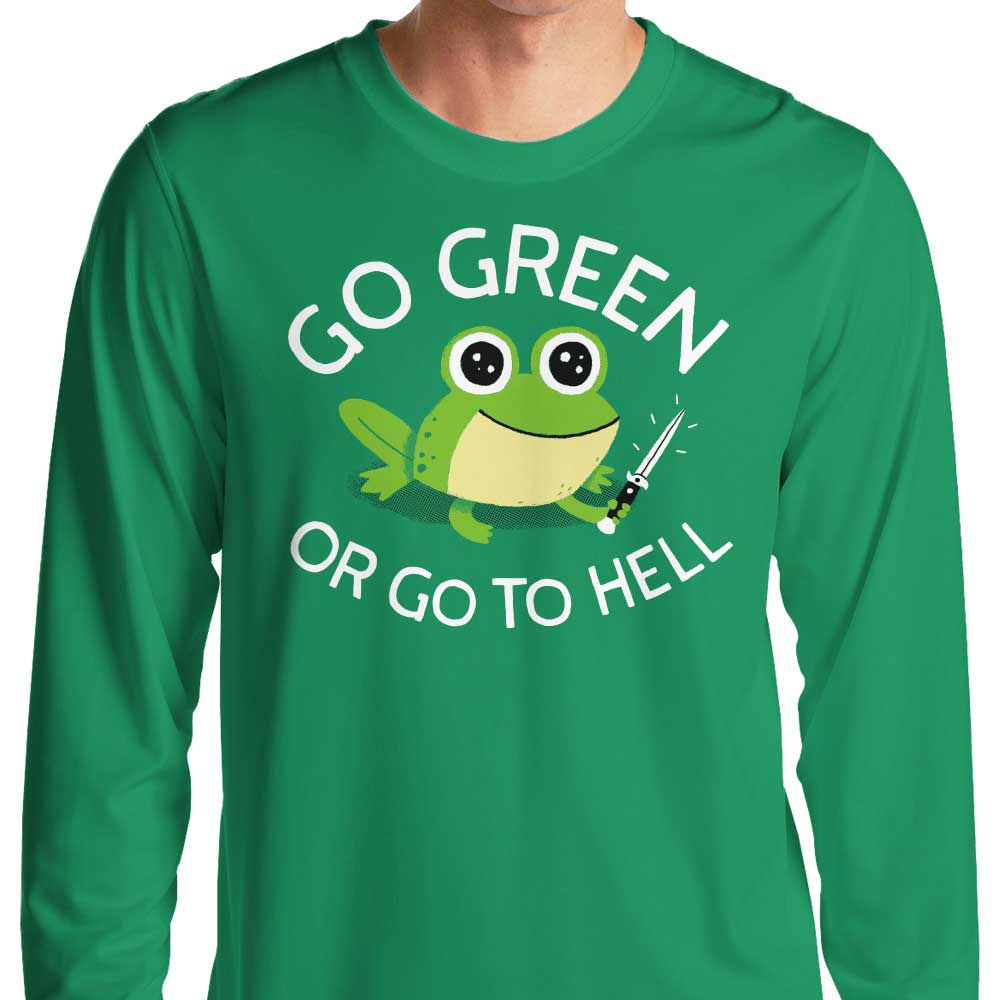 Go Green - Adult & Kids T-Shirts, Sweatshirts & Hoodies apparel design preview 1