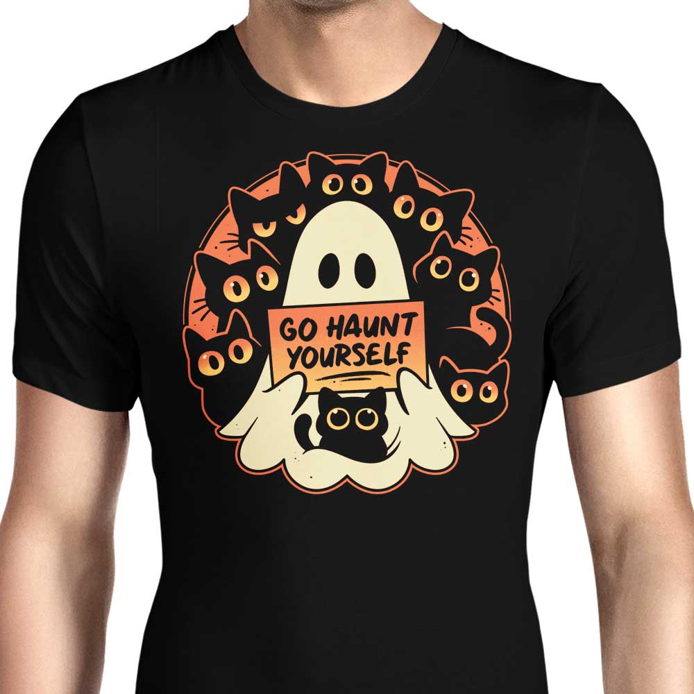 Go Haunt Yourself Men's Apparel - Adult & Kids T-Shirts, Sweatshirts & Hoodies apparel design preview 1