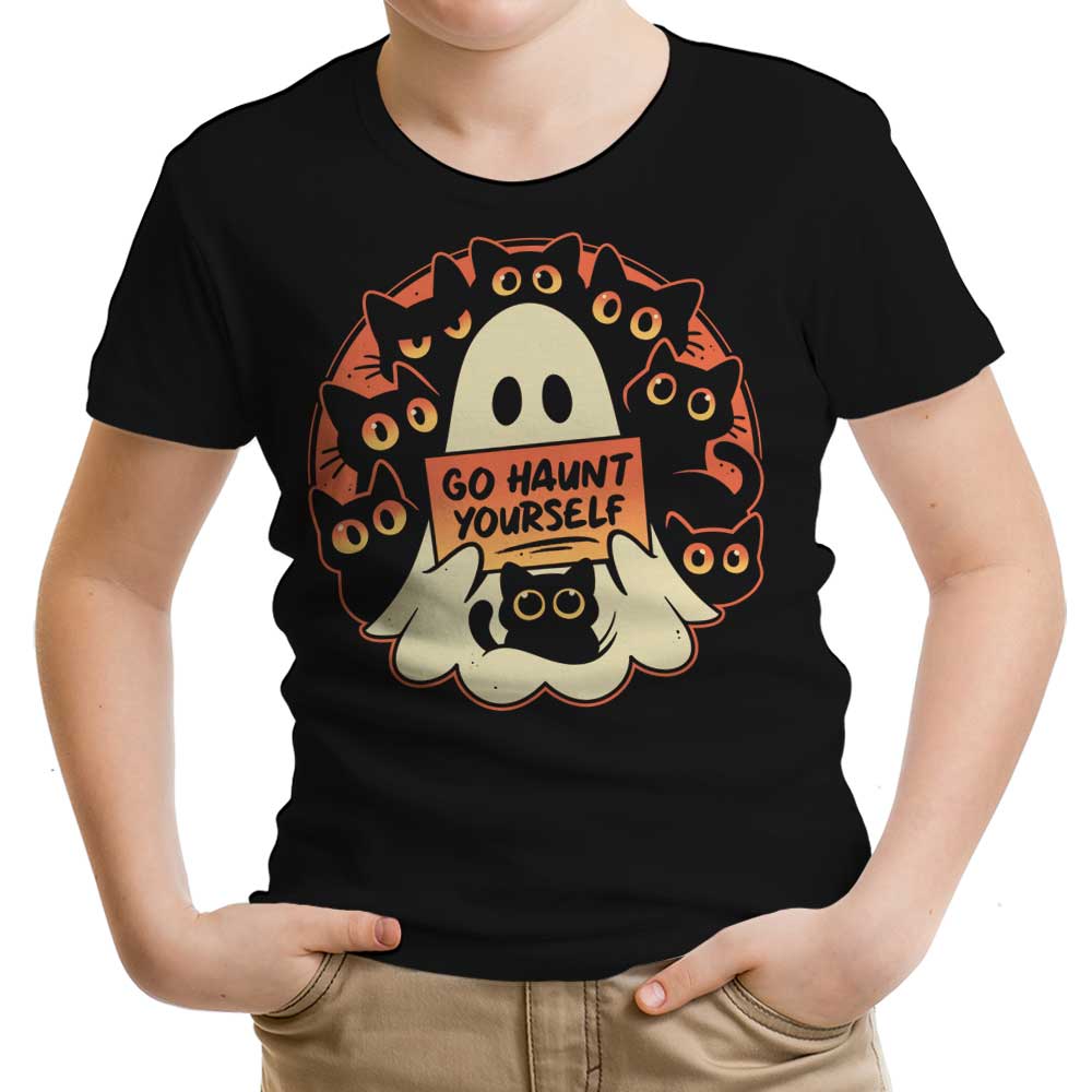 Go Haunt Yourself Youth Apparel - Adult & Kids T-Shirts, Sweatshirts & Hoodies apparel design preview 1