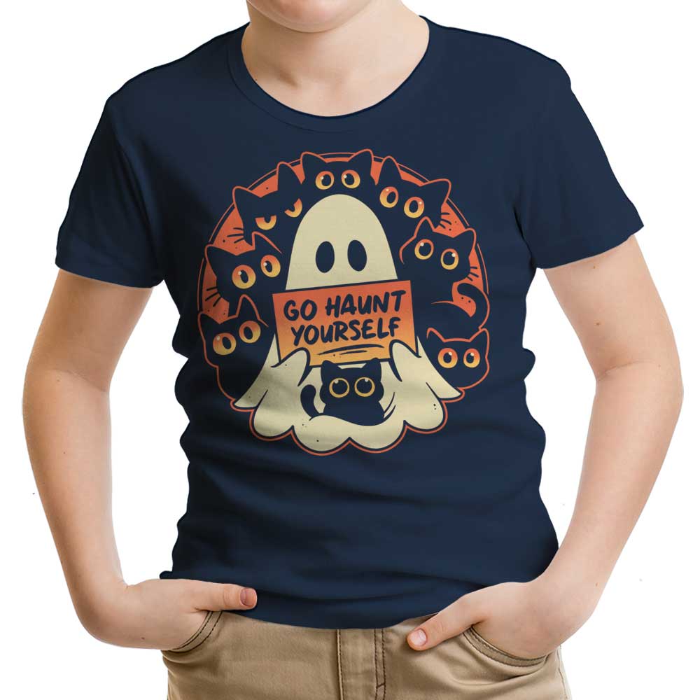 Go Haunt Yourself Youth Apparel - Adult & Kids T-Shirts, Sweatshirts & Hoodies apparel design preview 2