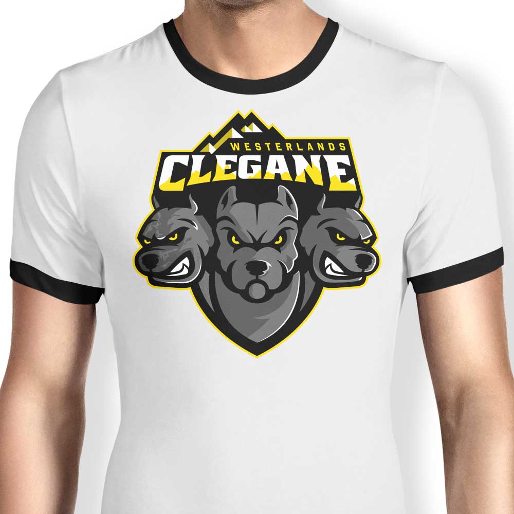 Go Hounds Ringer - Adult & Kids T-Shirts, Sweatshirts & Hoodies apparel design preview 1