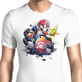 Go Kart Watercolor Men's Apparel - Adult & Kids T-Shirts, Sweatshirts & Hoodies apparel design preview 1