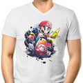 Go Kart Watercolor Men's V-Neck - Adult & Kids T-Shirts, Sweatshirts & Hoodies apparel design preview 1