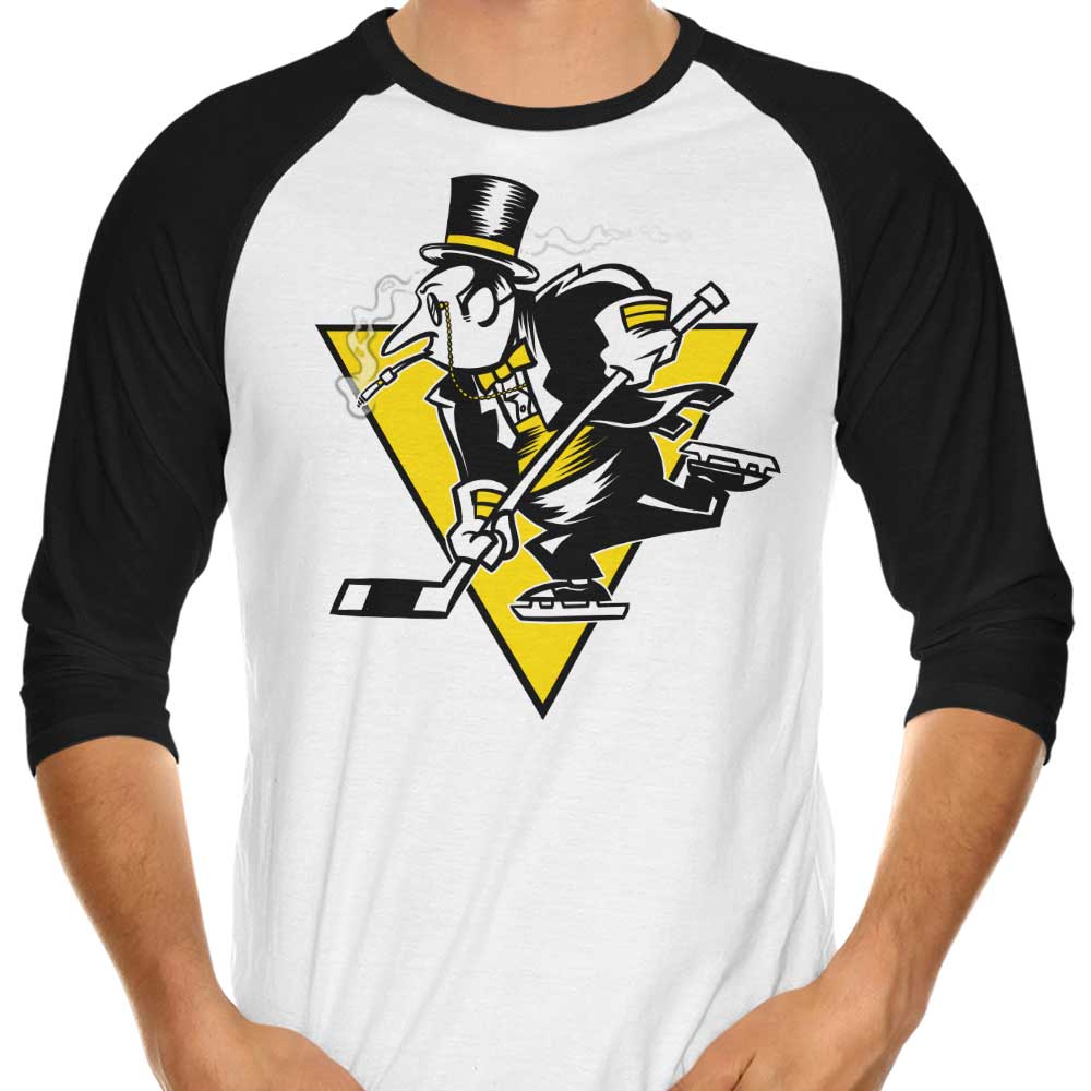 Go Pens 3/4 Sleeve Raglan - Adult & Kids T-Shirts, Sweatshirts & Hoodies apparel design preview 1