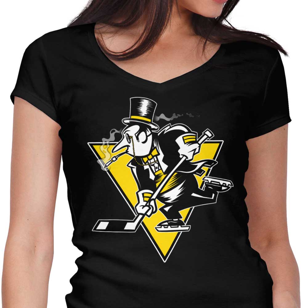 Go Pens Women's V-Neck - Adult & Kids T-Shirts, Sweatshirts & Hoodies apparel design preview 1