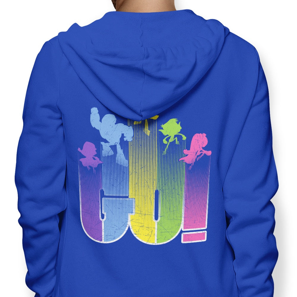Go Retro - Adult & Kids T-Shirts, Sweatshirts & Hoodies apparel design preview 1