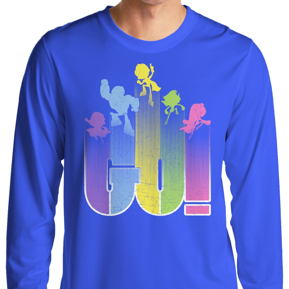 Go Retro - Adult & Kids T-Shirts, Sweatshirts & Hoodies apparel design preview 1