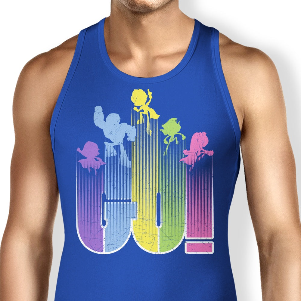 Go Retro Tank Top - Adult & Kids T-Shirts, Sweatshirts & Hoodies apparel design preview 1