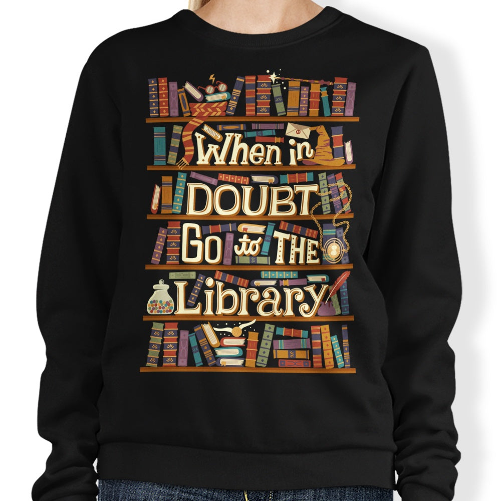 Go to the Library - Adult & Kids T-Shirts, Sweatshirts & Hoodies apparel design preview 1