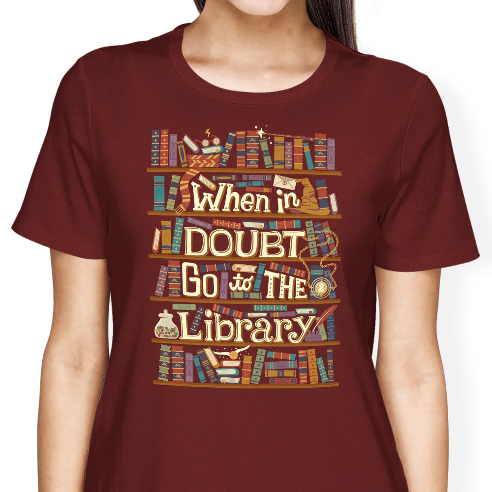 Go to the Library Women's Apparel - Adult & Kids T-Shirts, Sweatshirts & Hoodies apparel design preview 2